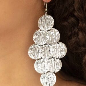 Silver Earrings. NWT